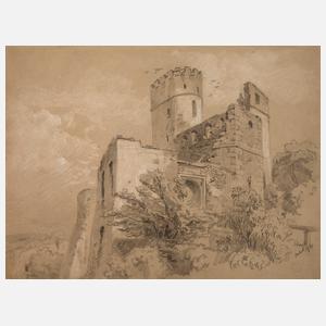 Friedrich Voltz, Burgruine Randeck