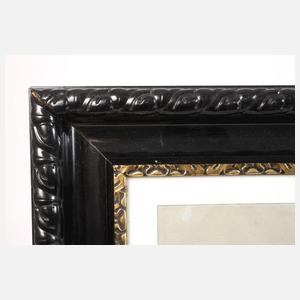 Anton von Werner, Halbportrait eines jungen Mannes