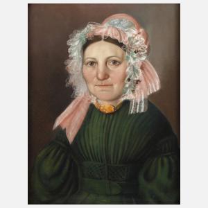 Biedermeier-Damenportrait
