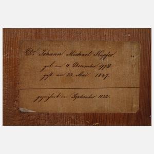 Portraits Dr. Johann Kupfer nebst Kindern