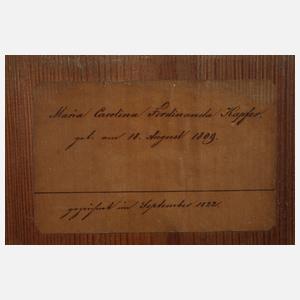 Portraits Dr. Johann Kupfer nebst Kindern