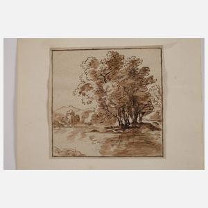 Zwei Altmeisterzeichnungen