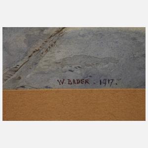 Wilhelm Johann Bader, Sommer in der Kleinstadt