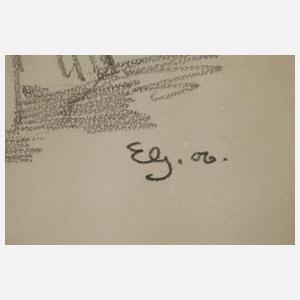 Eduard von Grützner, attr., Die Radieschen-Verkäuferin