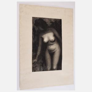 Hoch, Stehender Damenakt