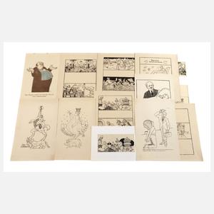 Fritz Klee, Humoristische Zeichnungen