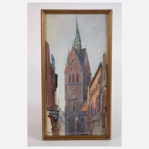 Heinrich Kley, Die Marktkirche in Hannover