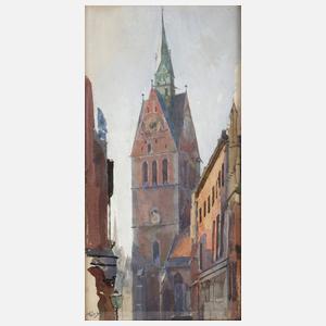 Heinrich Kley, Die Marktkirche in Hannover