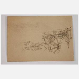 Max Liebermann, Paar Zeichnungen