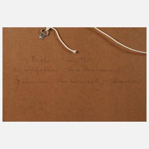 Leo Prochownik, attr., In der Großstadt