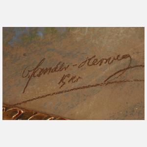 Otto Sander-Herweg Pastell, Damenportrait