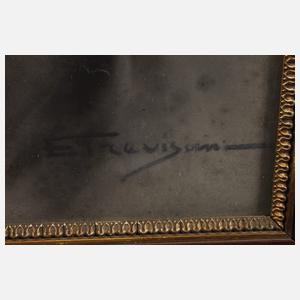 E. Trevisan, Bildnis einer jungen Frau