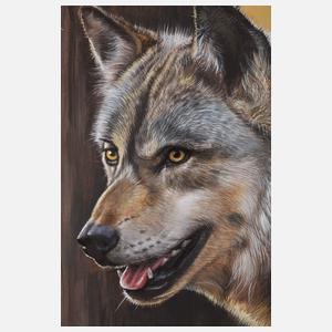 Christiane Vleugels, Spähender Wolf