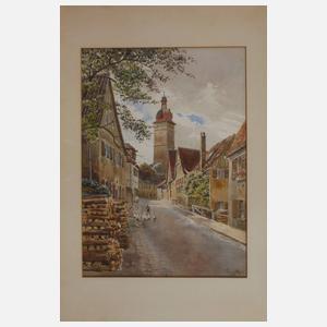 Peter Woltze, Paar Stadtansichten