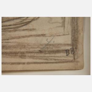 Heinrich Zille, attr., "Auf Wanzenjagd"