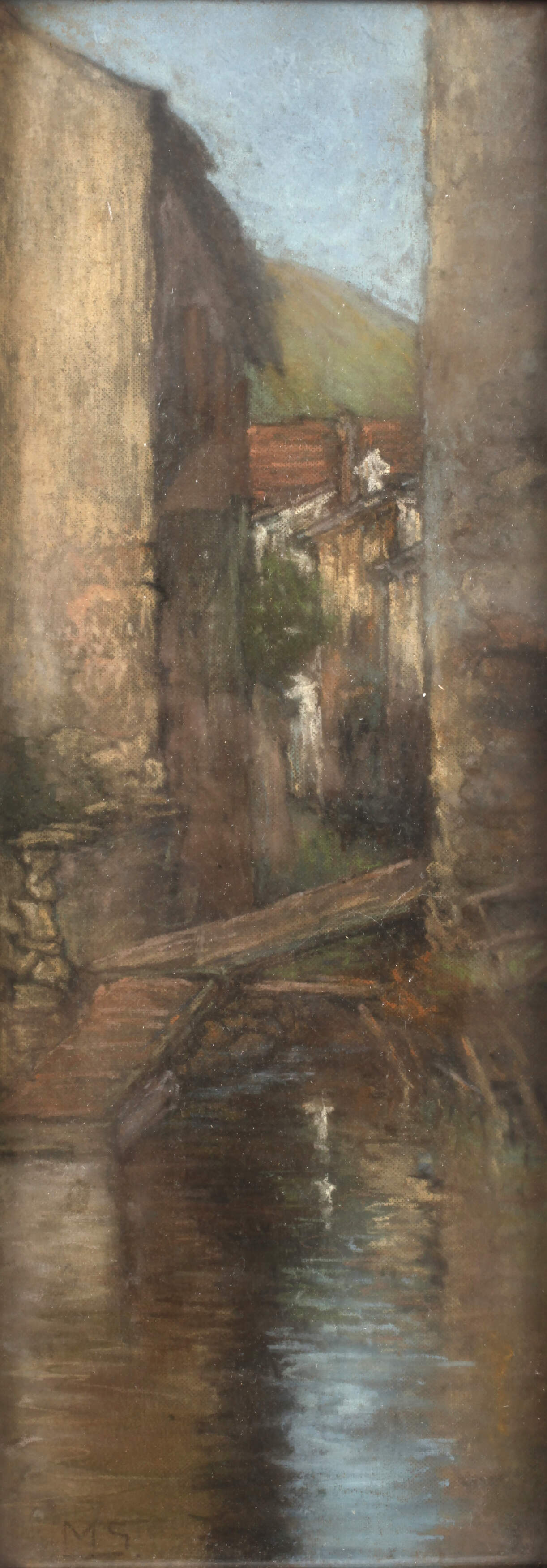 Monogrammist MS, Bach im Bergdorf