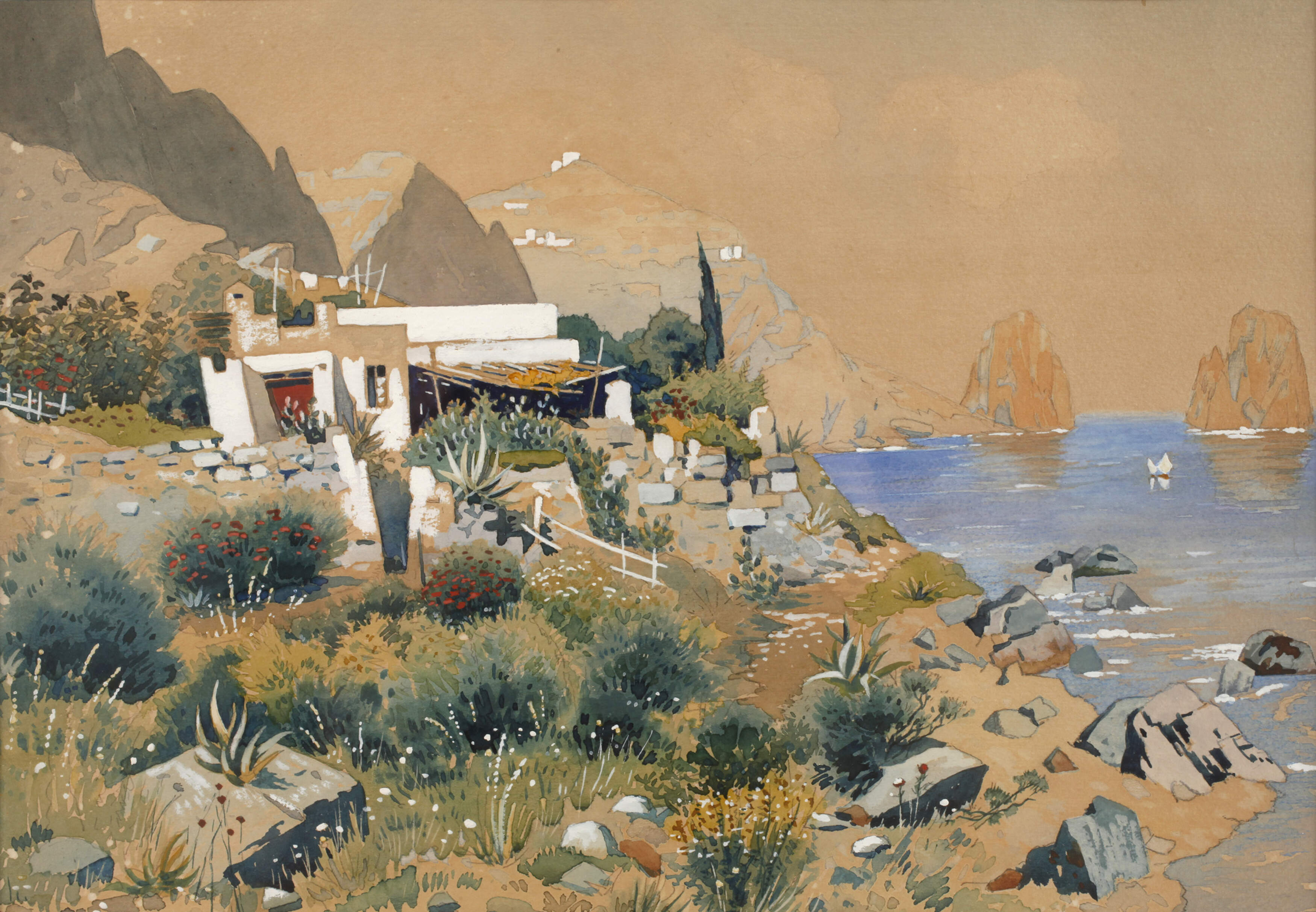 An der Küste von Capri