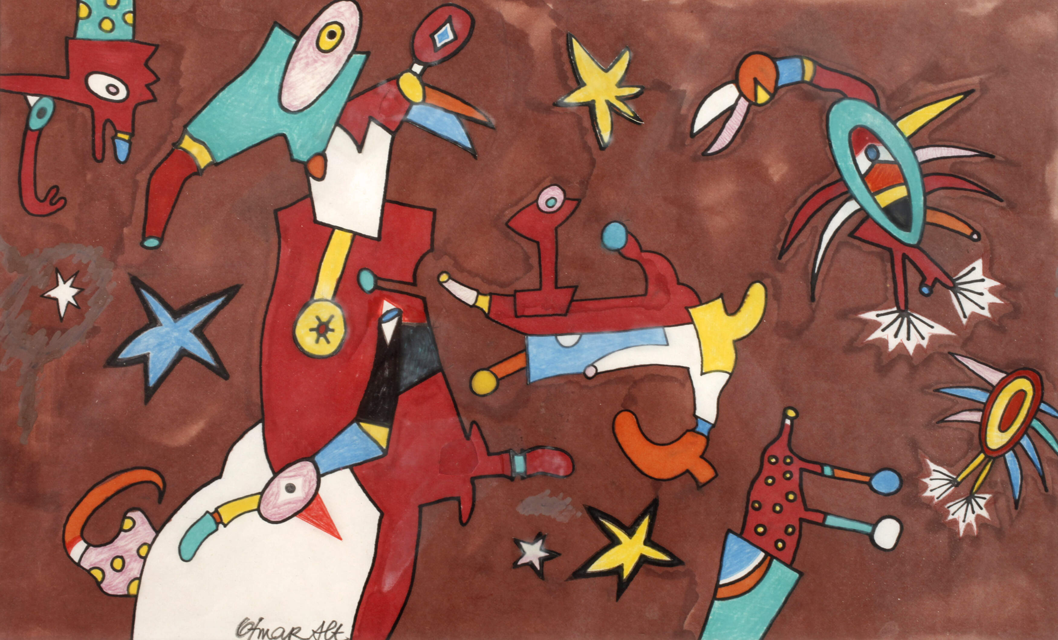 Otmar Alt, Figurenkomposition 1