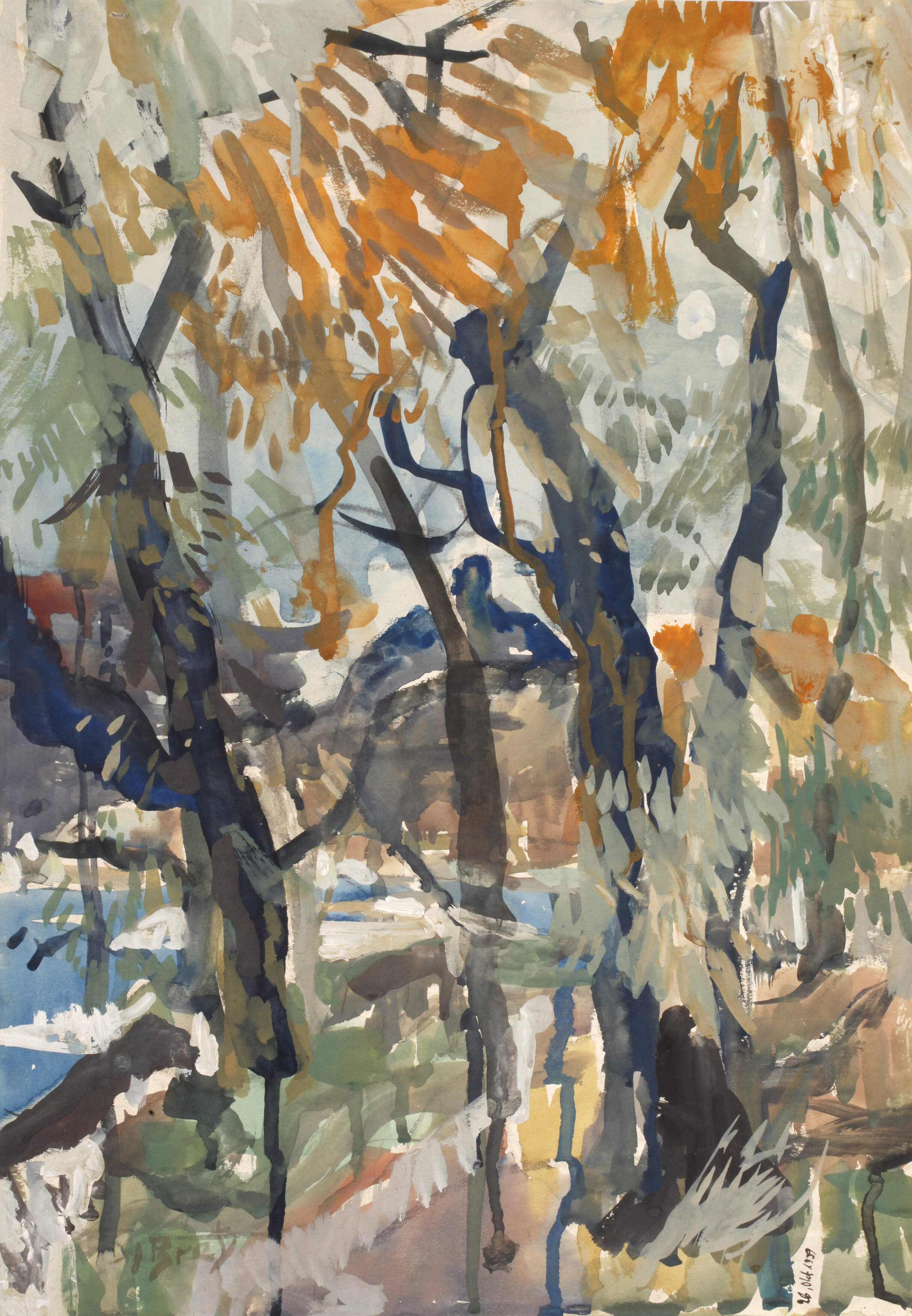 Julius Bretz, Drachenfels bei Bonn