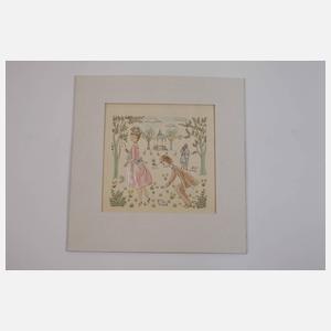 Raymond Peynet, Liebesglück – Serie von 6 Entwürfen