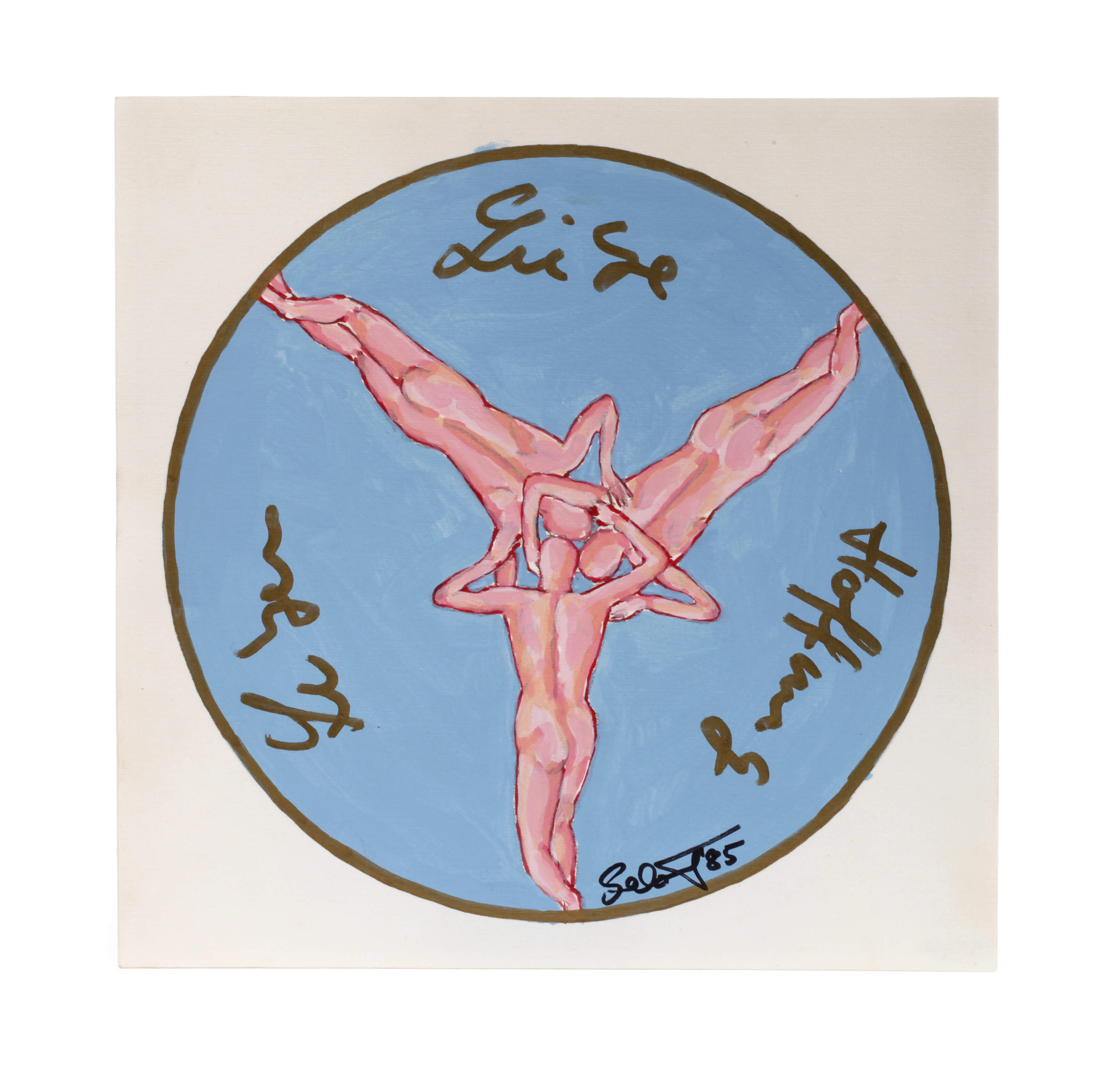 Salomé, Entwurf für "Leben, Liebe, Hoffnung"