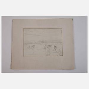 Julius Seyler, Konvolut Zeichnungen