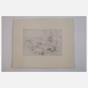 Julius Seyler, Konvolut Zeichnungen