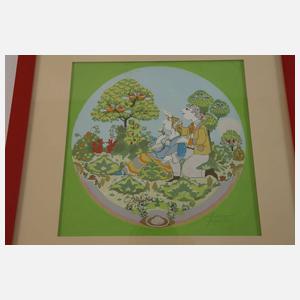 Bjørn Wiinblad, "Jahresreigen"