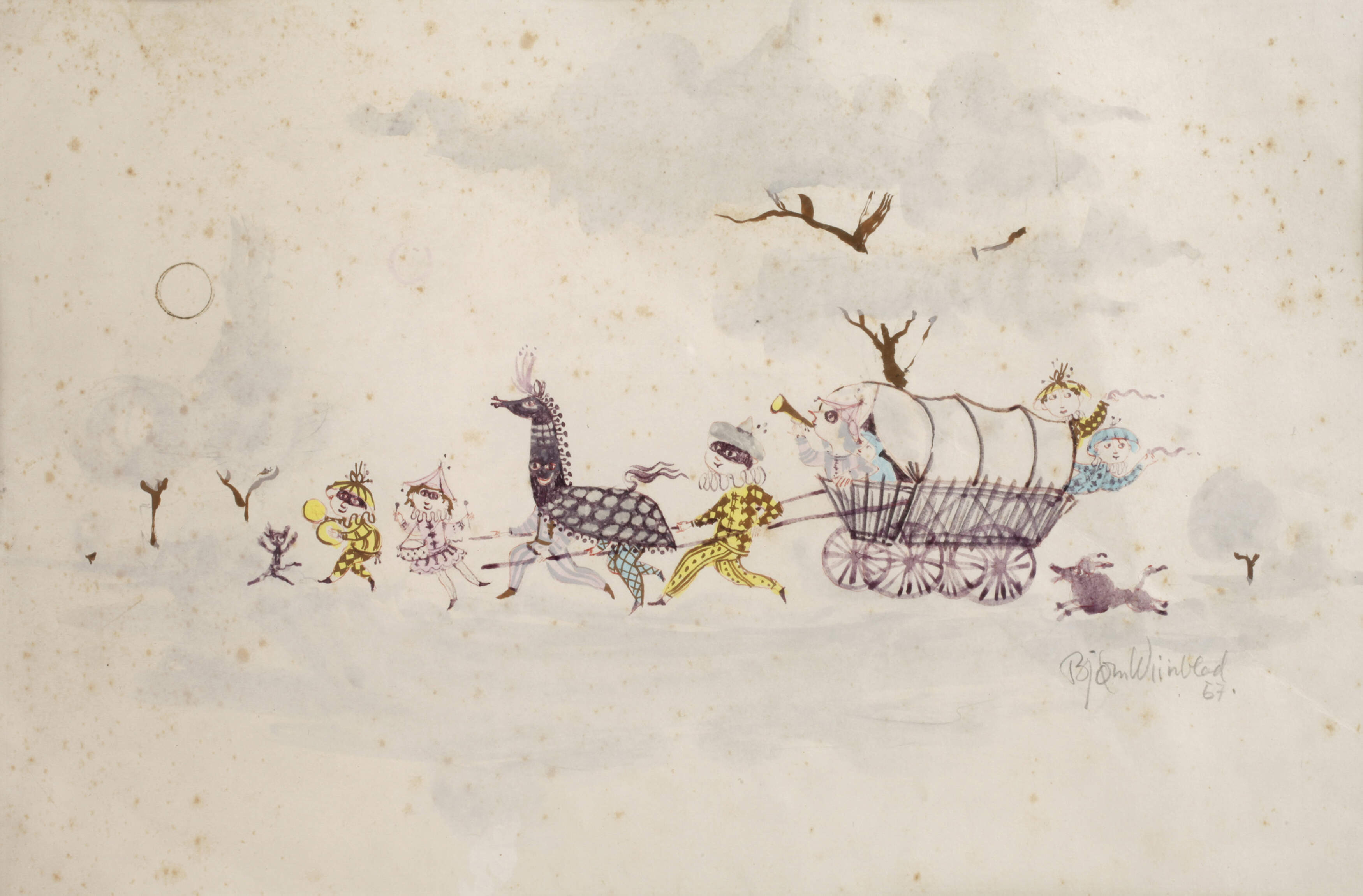 Bjørn Wiinblad, Karnevalszug