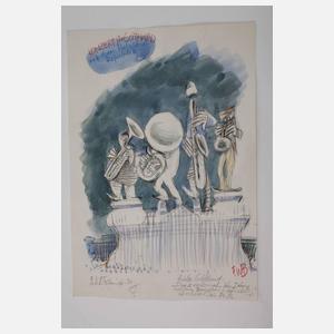 F. W. Bernstein, Konvolut Karikaturen