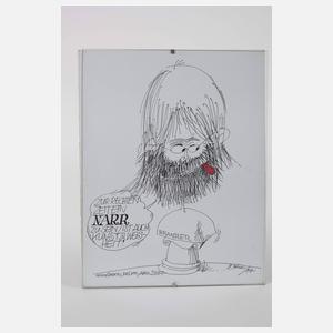 Achim Jordan, Paar Karikaturen