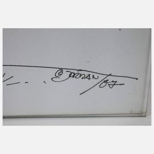 Achim Jordan, Paar Karikaturen