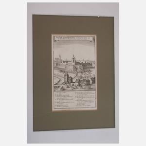 Matthäus Merian, Erstürmung der Pleißenburg Leipzig