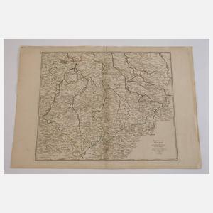 Georges Le Rouge, Karte Markgrafschaft Meißen