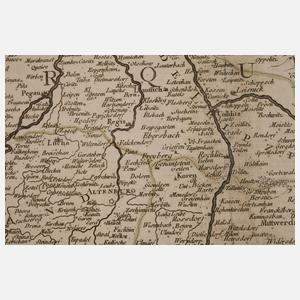 Georges Le Rouge, Karte Markgrafschaft Meißen