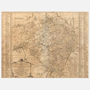 Peter Schenk der Jüngere, Vogtlandkarte