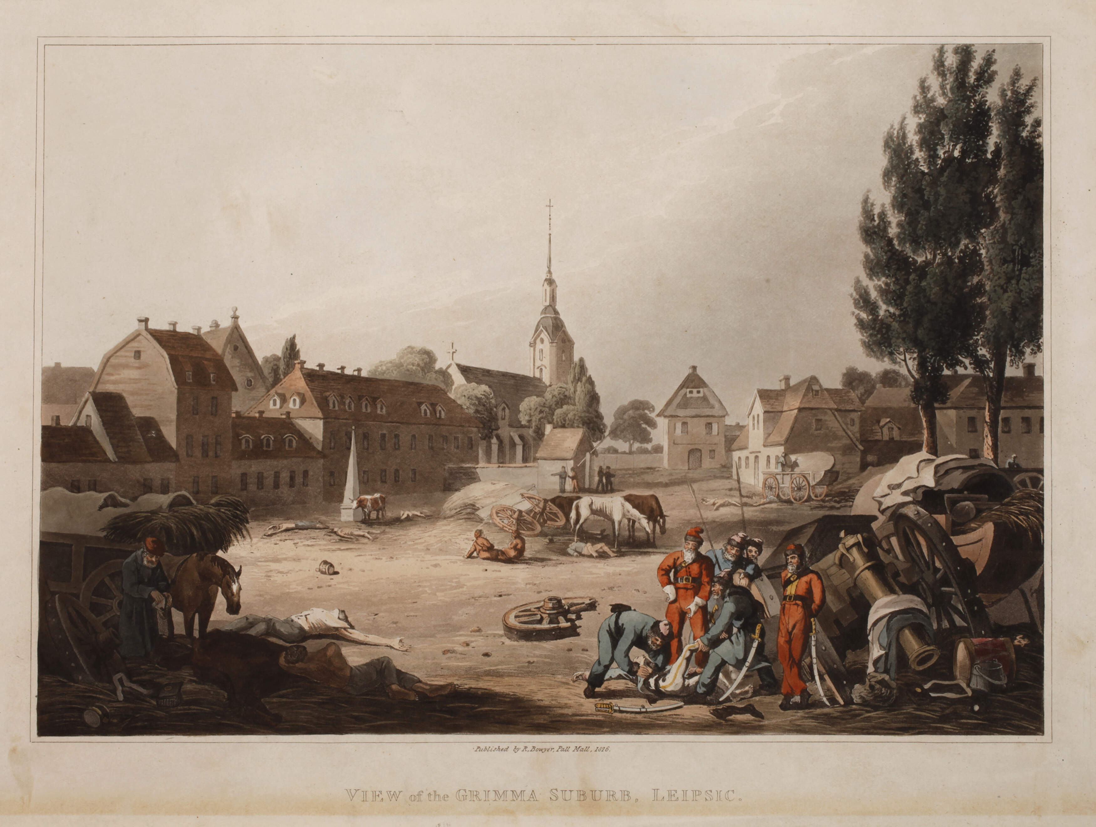 Robert Bowyer, Nach der Völkerschlacht bei Leipzig