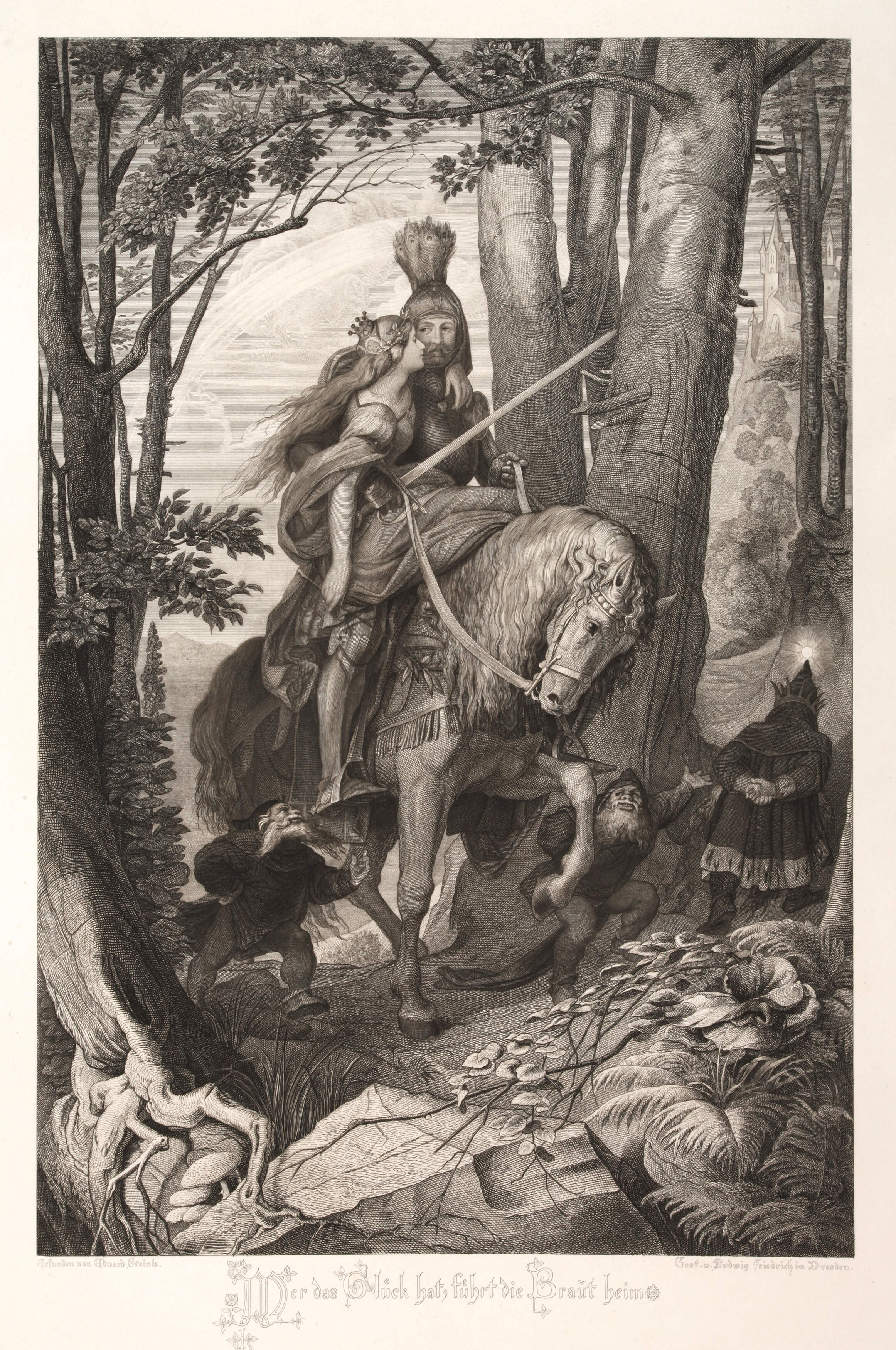 Ludwig Friedrich "Wer das Glück hat, führt die Braut heim"