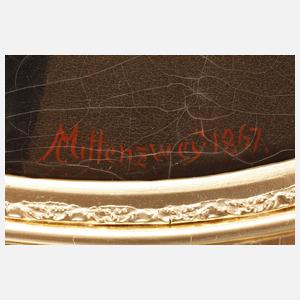 Carl Gottlob Mittenzwey, Große Portraitpendants