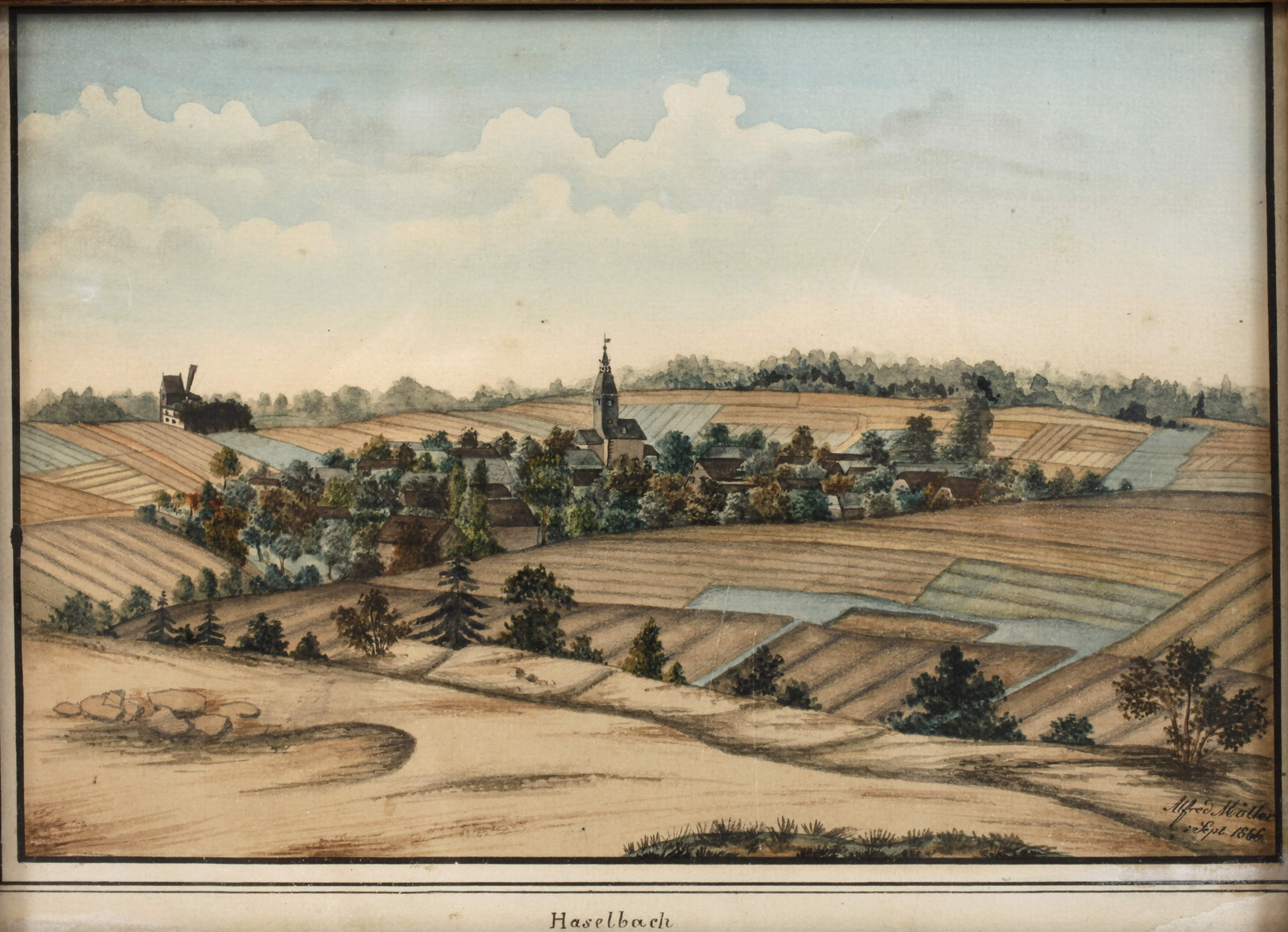 Alfred Müller, "Haselbach"