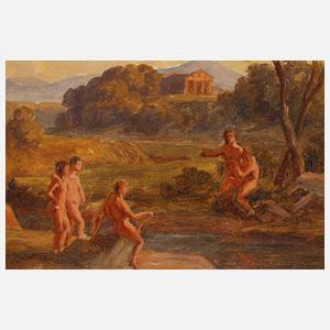 Gustav Friedrich Papperitz, Arkadische Landschaft