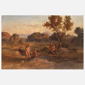 Gustav Friedrich Papperitz, Arkadische Landschaft