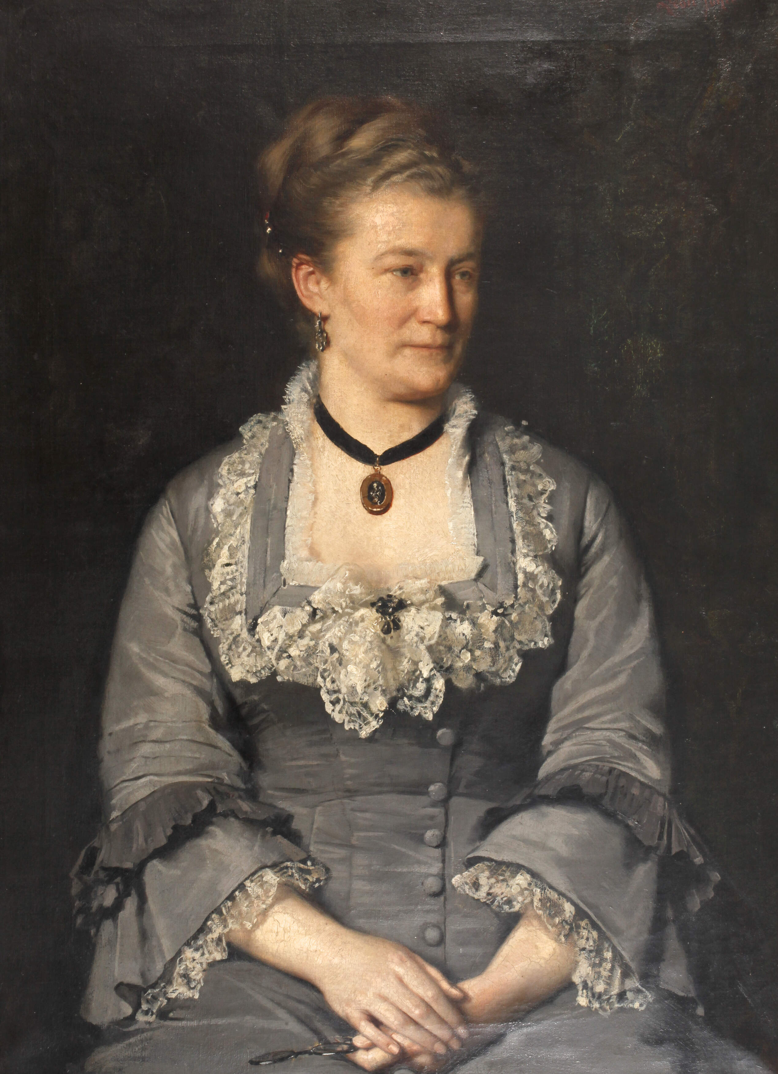 Leon Pohle, Königin Carola von Sachsen