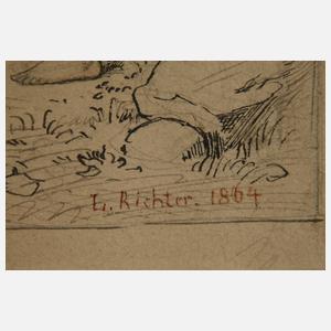 Ludwig Richter, attr., "Johannisfest"