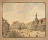 E. Satzger, Marktplatz zu Leipzig