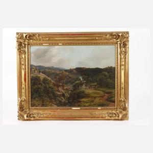 Albert August Zimmermann, attr., Ländliche Szene