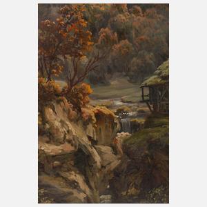 Albert August Zimmermann, attr., Ländliche Szene