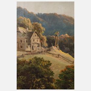 Albert August Zimmermann, attr., Ländliche Szene