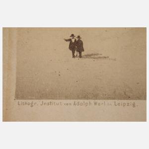 Ansicht "Leipzig am 23. März 1857"