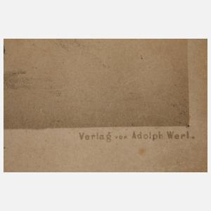 Ansicht "Leipzig am 23. März 1857"